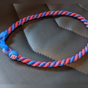 University of Kansas Jayhawks Braided Necklace